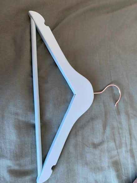Photo of free Small blue wooden hanger (Loanhead EH20) #1