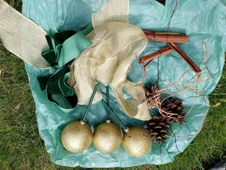 Photo of free Christmas wreath decorations (Fords Farm RG31) #1