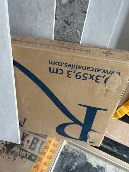 Photo of free 11 grey tiles (Chiswell Green) #2
