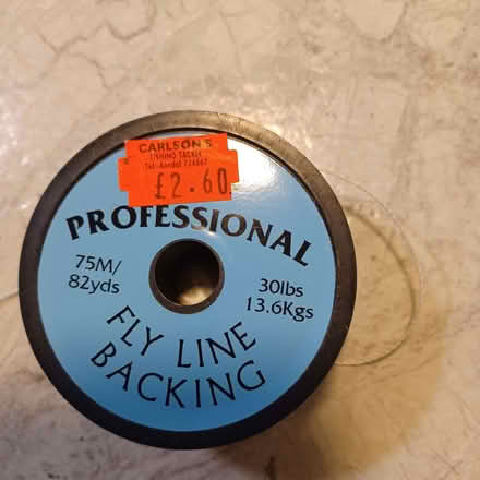 Photo of free part reel of fly line backing (Summertown OX2) #1