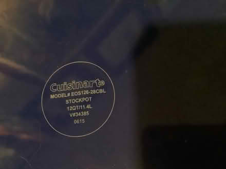Photo of free Cuisinart 12 quart stock pot (Blossom Valley) #3
