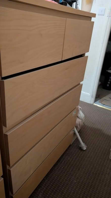Photo of free IKEA malm 6 drawer unit (Hanwell W7) #1