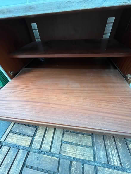 Photo of free Vintage tv cabinet (Old Woking) #2