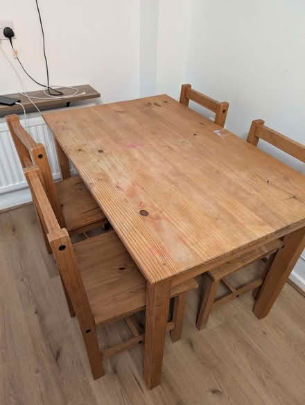 Photo of free Dining table & chairs (Newtown SO19) #1