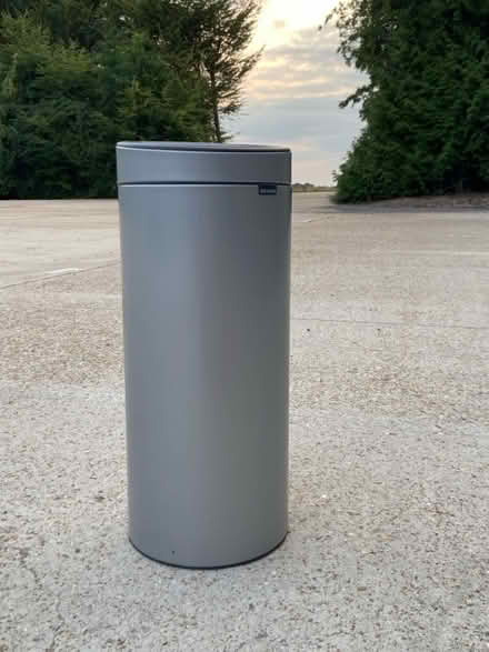 Photo of free Brabantia cylindrical kitchen bin (Weeke, Winchester SO22) #1