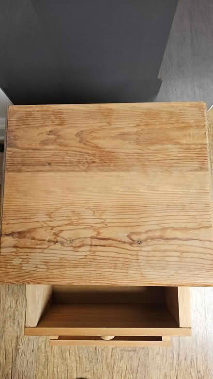 Photo of free Pine Bedside Cabinet (Wigmore, Gillingham) #3