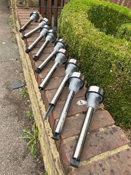 Photo of free 9 solar lights (Hertford SG13) #1