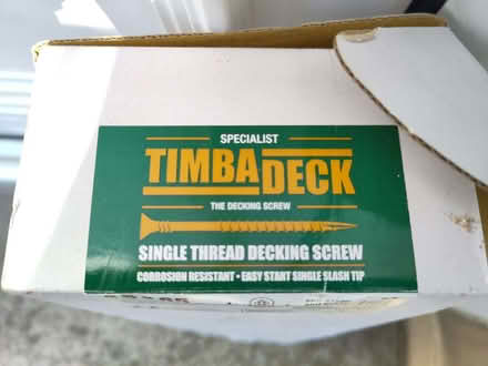 Photo of free Decking screws (green) (Bellevue EH7) #1