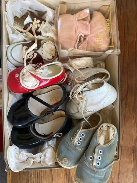 Photo of free Vintage Baby Shoes (Medford-Fulton Heights) #1