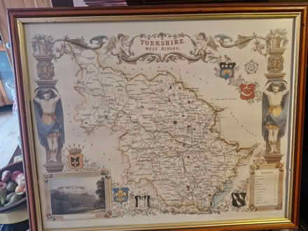 Photo of free Framed West Riding Map in Colour (BR1 bickley) #1
