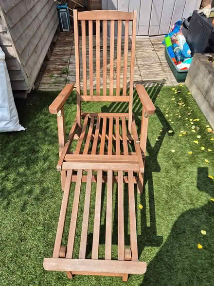 Photo of free Wooden Lounge Chair (Dublin 15) #1