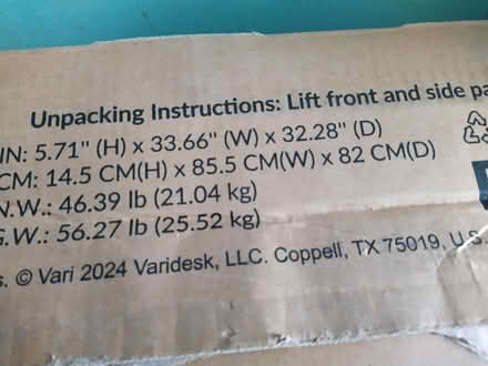 Photo of free Large, strong cardboard box (NW10) #2