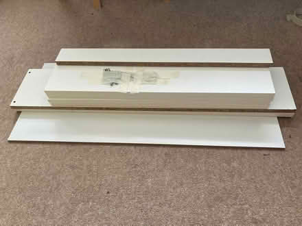 Photo of free White shelving unit (Winklebury RG23) #2