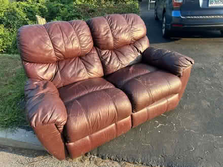 Photo of free Reclining couch (Groton) #1