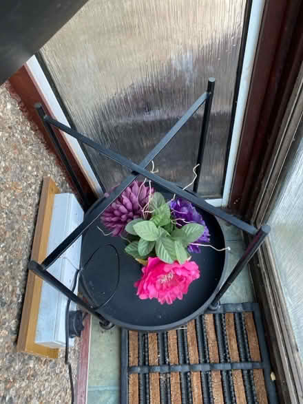 Photo of free Trays / folding table with wheels. (Ashford TW15) #3