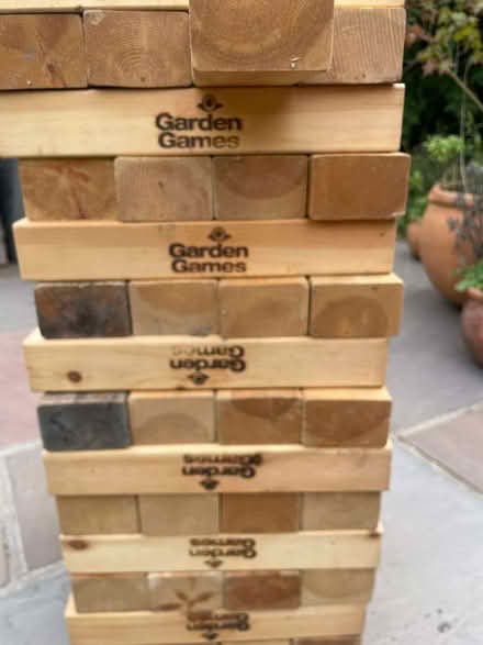 Photo of free Garden Games (outdoor "jenga" set!) (Vale of White Horse SN6) #2