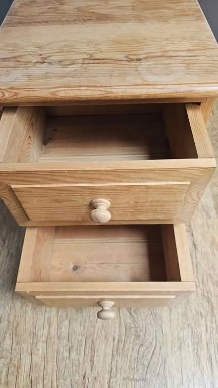 Photo of free Pine Bedside Cabinet (Wigmore, Gillingham) #2