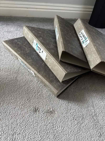 Photo of free 4 ring binders (Gwaelod-y-Garth (CF15)) #3