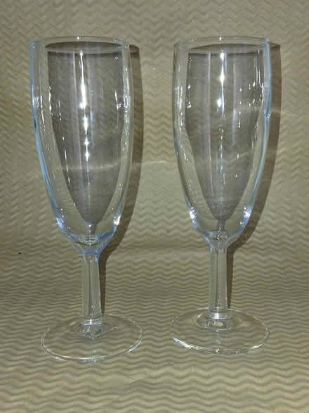 Photo of free Pair of champagne glasses (New Ferry CH62) #1