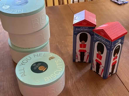 Photo of free Empty biscuit tins (EH4 Craigleith) #1