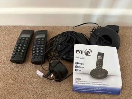 Photo of free BT Digital Cordless Phone Set (Comeytrowe District Ward TA1) #1