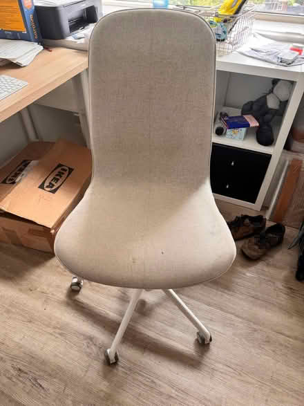 Photo of free Office chair Ikea Langfjall, beige (The Image HP2) #1