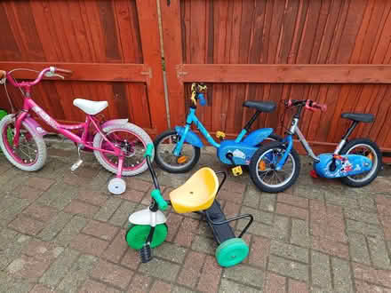 Photo of free 2 Children's Bicycles + 1 Tricycle (Botley OX2) #1
