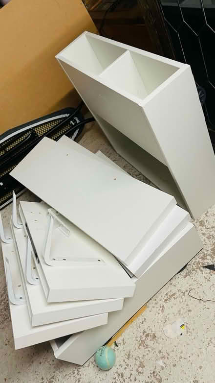 Photo of free IKEA shelves and storage unit (W12) #2