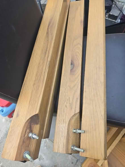 Photo of free Solid extendable table and chairs (Chester) #2