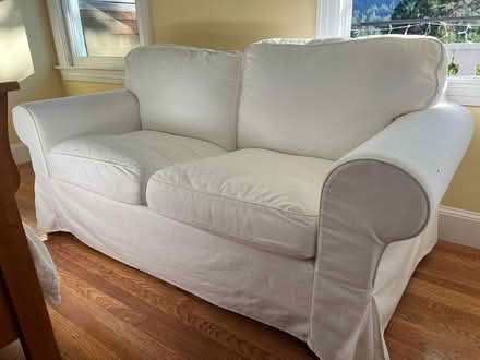 Photo of free Love seat and two end tables (Ross off Sir Francis Drake) #1