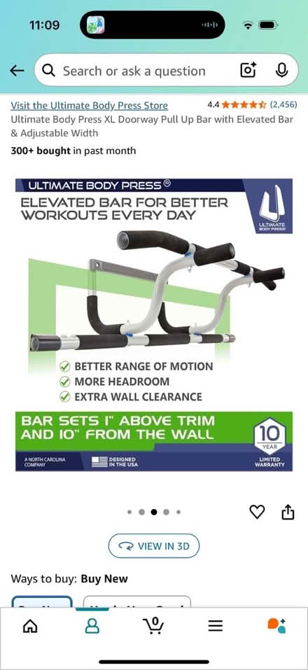 Photo of free Doorway Pull up Bar (Mill Valley) #2