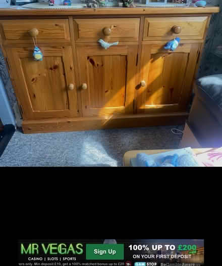 Photo of free Solid pine sideboard (Southdown) #1