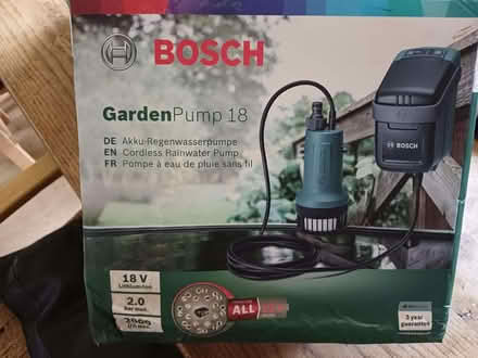 Photo of free garden water pump (Kendal LA9) #1
