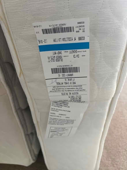 Photo of free 2 Twin mattress (Parchment) #2