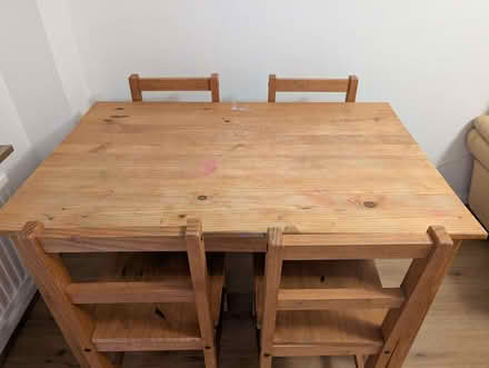 Photo of free Dining table & chairs (Newtown SO19) #2