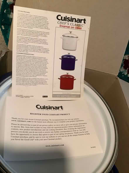 Photo of free Cuisinart 12 quart stock pot (Blossom Valley) #2