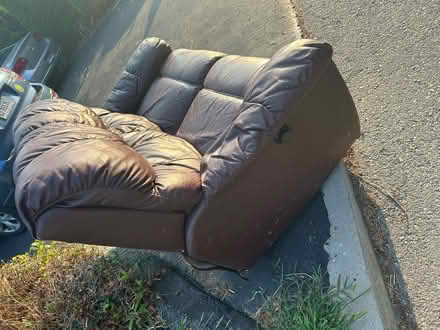 Photo of free Reclining couch (Groton) #2