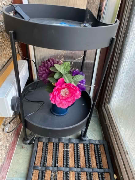 Photo of free Trays / folding table with wheels. (Ashford TW15) #1