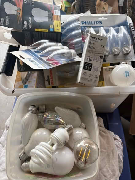 Photo of free Assorted light bulbs (Twin Creeks) #1