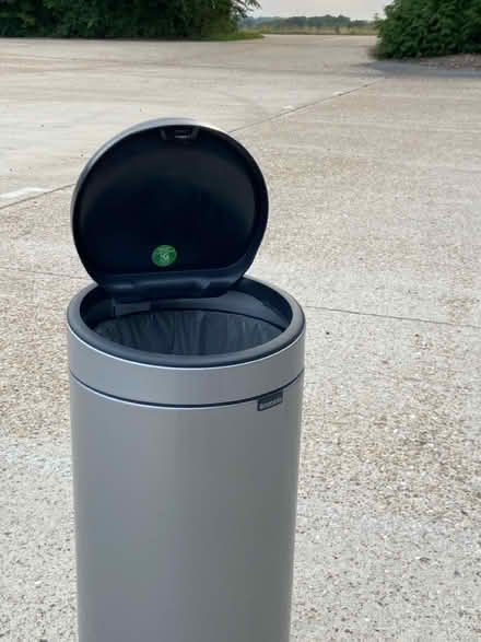 Photo of free Brabantia cylindrical kitchen bin (Weeke, Winchester SO22) #4