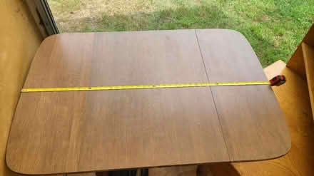 Photo of free Table, solid wood, formica/lam top (Ulster County) #2