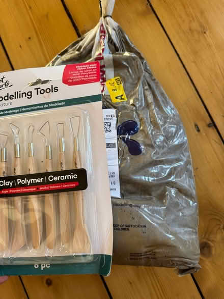 Photo of free Modelling clay and tools (Govanhill G42) #1