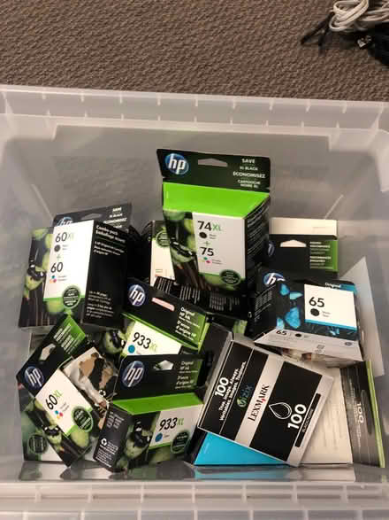 Photo of free Old Ink cartridges (Los Altos near Foothill) #1