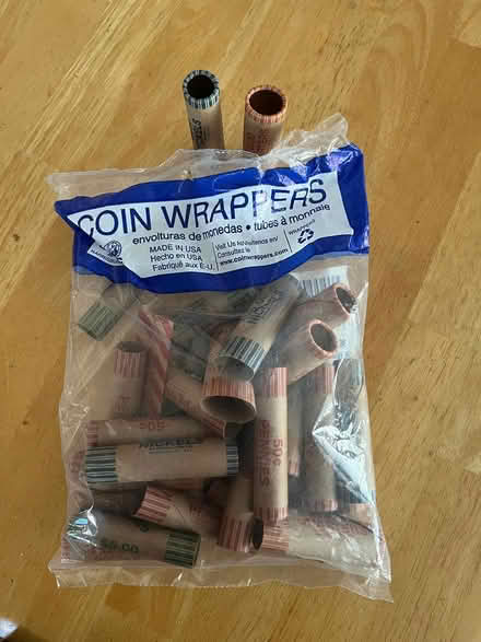 Photo of free bag of Coin Wrappers (Pt Richmond) #1