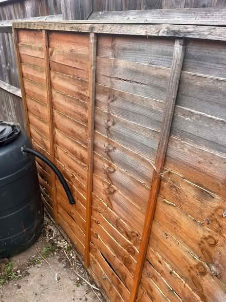 Photo of free Wooden posts/panel/gate (Fleet Meadow OX11) #2