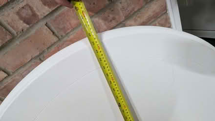 Photo of free White Round Table (Downswood CP ME15) #1