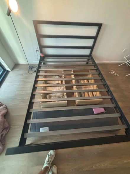 Photo of free Queen bed frame (Rosslyn) #1