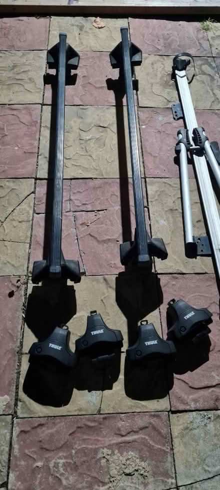 Photo of free Thule roof bars and cycle carrier (hanwell W7) #1