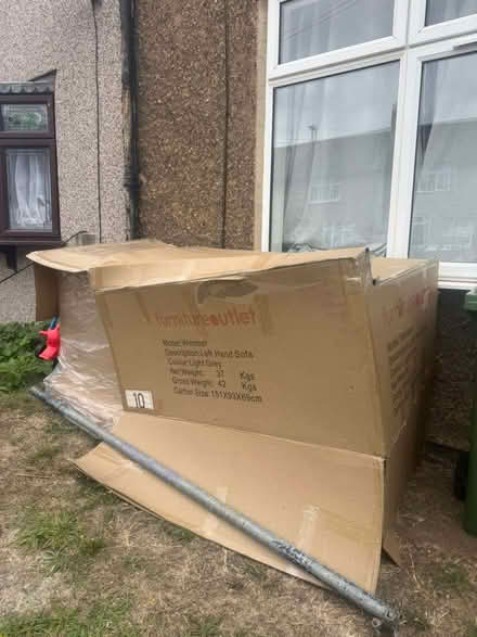 Photo of free Coffee brown Two seater sofa (Becontree RM9) #4