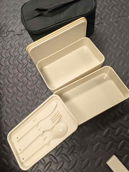 Photo of free Compact Lunch Box w/ Case & Utensil (Dixboro) #3